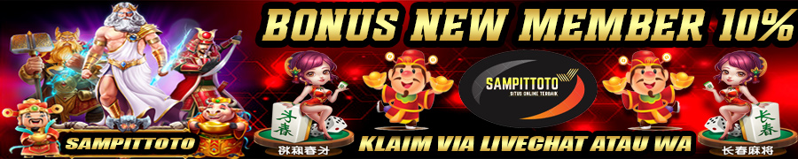 BONUS NEW MEMBER 10% TOGEL SPORTBOOK CASINO SABUNG AYAM